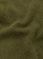Seamless Lambswool Crew Olive Green TDR (Fabric Detail) at Couverture & The Garbstore