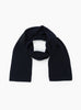 Seamless Wool Scarf Nero TDR (Front) at Couverture & The Garbstore