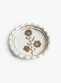 Alpage Salt Dish n2 White Stephanie Dawn Matthias (top view) at Couverture & The Garbstore