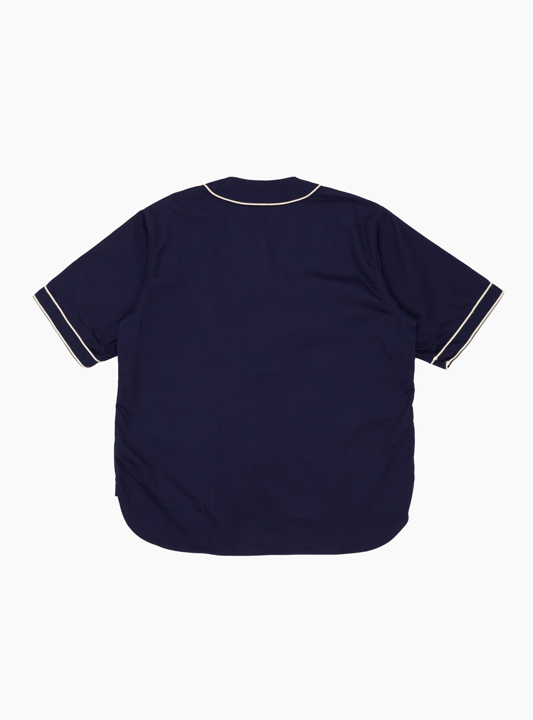 1930's Cotton Community League Broken Baseball Jersey Navy TDR (Back) at Couverture & The Garbstore