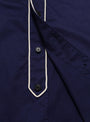 1930's Cotton Community League Broken Baseball Jersey Navy TDR (Button Detail) at Couverture & The Garbstore