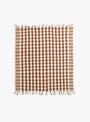 Brown Check Tea towel