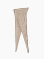 Silk Knitted Scarf Clay Clay KARA (Front) at Couverture & The Garbstore