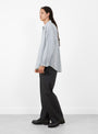 M Executive Shirt Ranch Check MFPEN (model side) at Couverture & The Garbstore