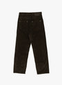 M Generation Trousers Dark Brown MFPEN (back) at Couverture & The Garbstore