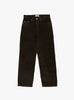 M Generation Trousers Dark Brown MFPEN (front) at Couverture & The Garbstore