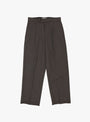 M Patch Trousers Taupe MFPEN (front) at Couverture & The Garbstore