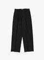 M Patch Trousers Dark Grey MFPEN (front) at Couverture & The Garbstore