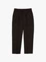 M Prom Trousers Dark Brown MFPEN (front) at Couverture & The Garbstore