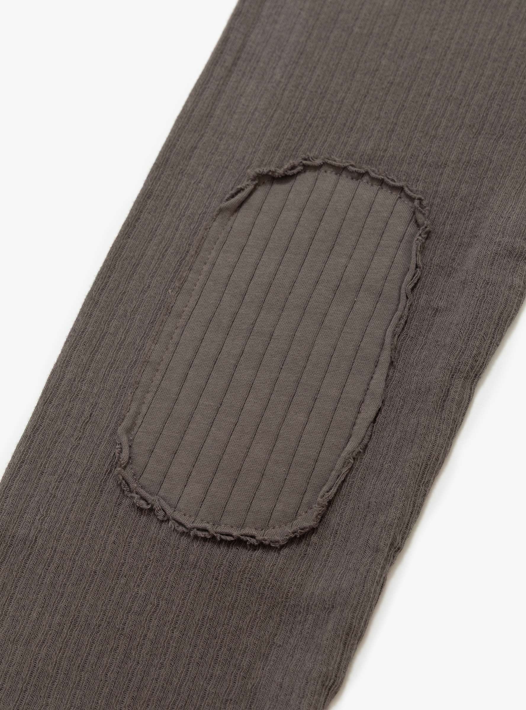 M Reverse Rib Sweater Murkey Grey MFPEN (elbow detail) at Couverture & The Garbstore