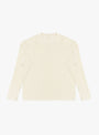 M Round Neck Sweater Ecru MFPEN (front) at Couverture & The Garbstore