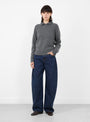 No-513-Jo-Jumper-Felt-Felt-Extreme-Cashmere-_Model_Front at Couverture & The Garbstore