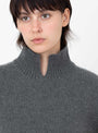 No-513-Jo-Jumper-Felt-Felt-Extreme-Cashmere_Model_Close_Up at Couverture & The Garbstore