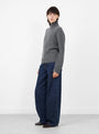 No-513-Jo-Jumper-Felt-Felt-Extreme-Cashmere_Model_Side at Couverture & The Garbstore