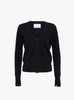 No-511-Dorothea-Cardigan-Raven-Raven-Extreme-Cashmere-(Front) at Couverture & The Garbstore