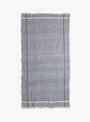 New Chambray Towel Blue Blue Auntie Otie (top view) at Couverture & The Garbstore