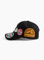Patches Cap Black VANDY THE PINK (side) at Couverture & The Garbstore