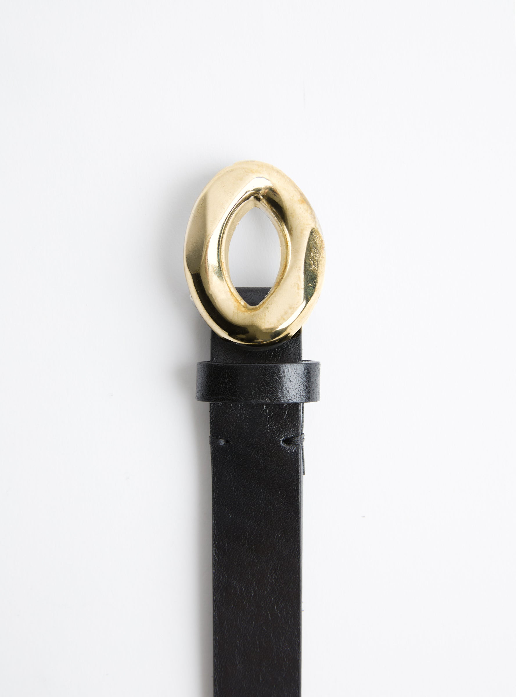 Colt Belt Eye Buckle Gold Eye Buckle Gold Sefr (buckle detail) at Couverture & The Garbstore