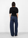 Naomi Top Black Black Sefr (model back) at Couverture & The Garbstore