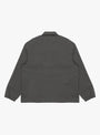 Zip Collar Smock Iron WANZE (back) at Couverture & The Garbstore