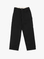 Ox Painter Pants Black UNIVERSAL OVERALL (front) at Couverture & The Garbstore