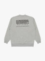UO Back Logo Sweat Heather Grey UNIVERSAL OVERALL (back) at Couverture & The Garbstore