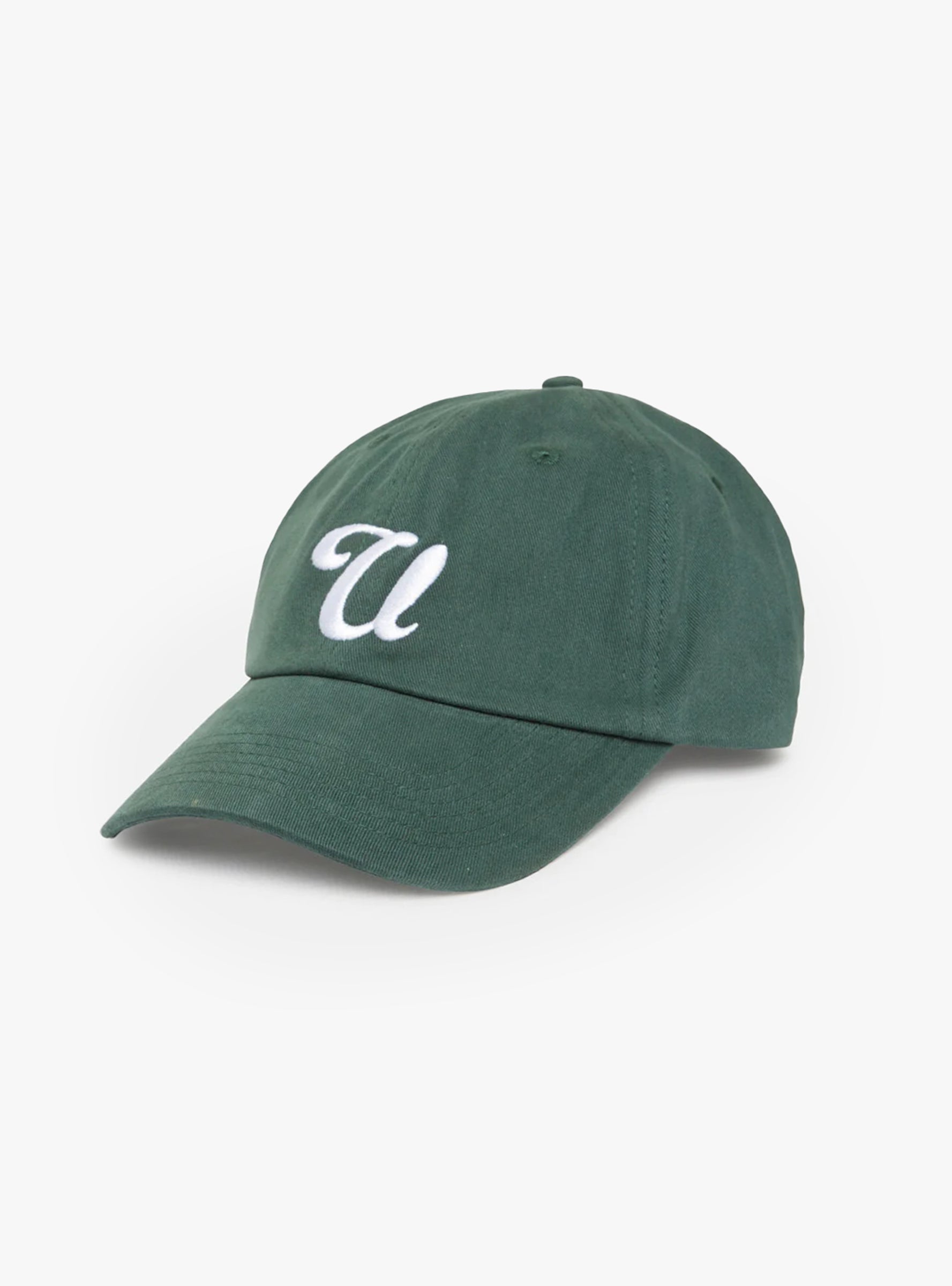 U Logo Cap Green Green UNIVERSAL OVERALL (front) at Couverture & The Garbstore