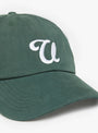U Logo Cap Green Green UNIVERSAL OVERALL (logo detail) at Couverture & The Garbstore