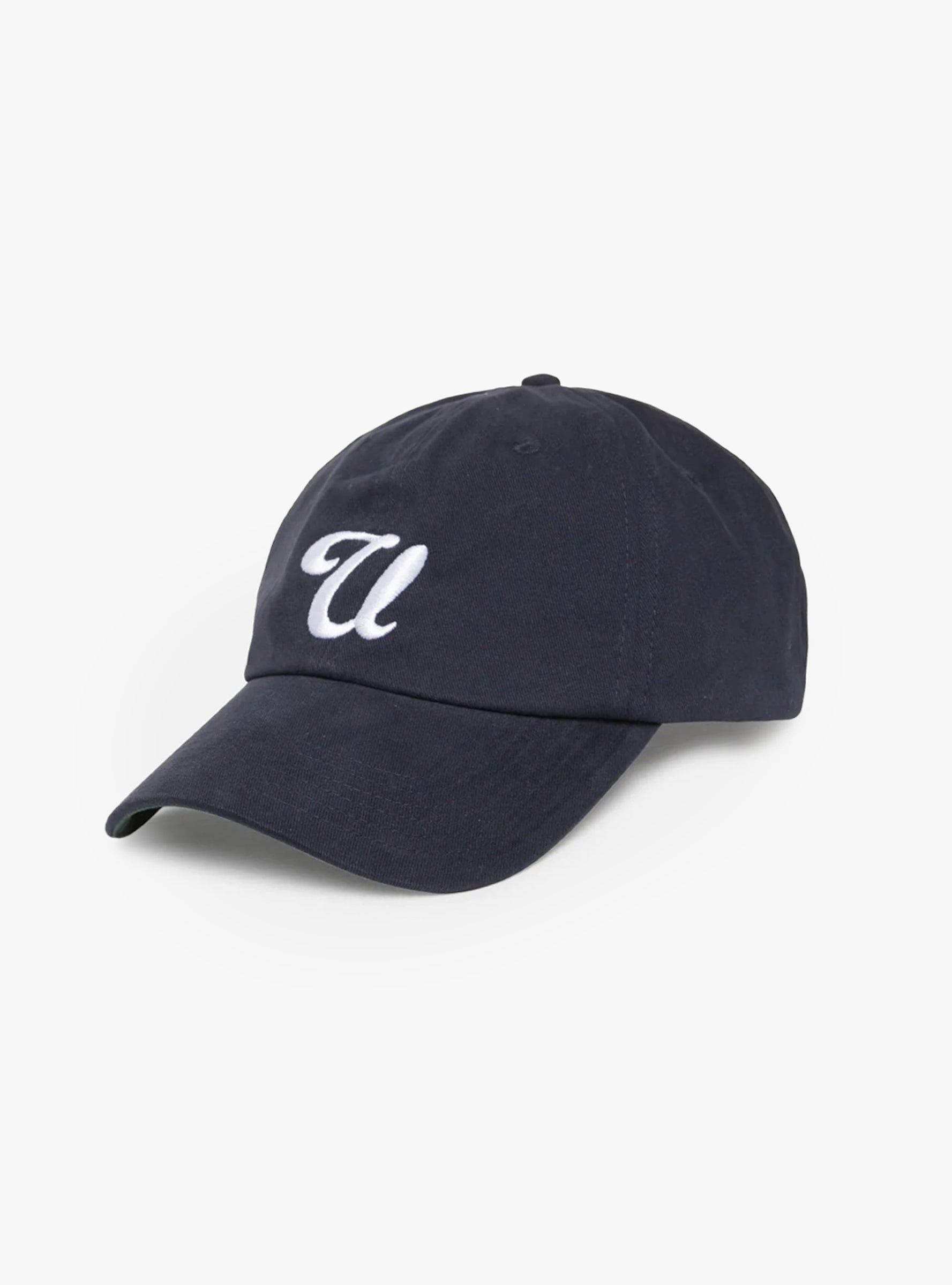 U Logo Cap Navy Navy UNIVERSAL OVERALL (front) at Couverture & The Garbstore