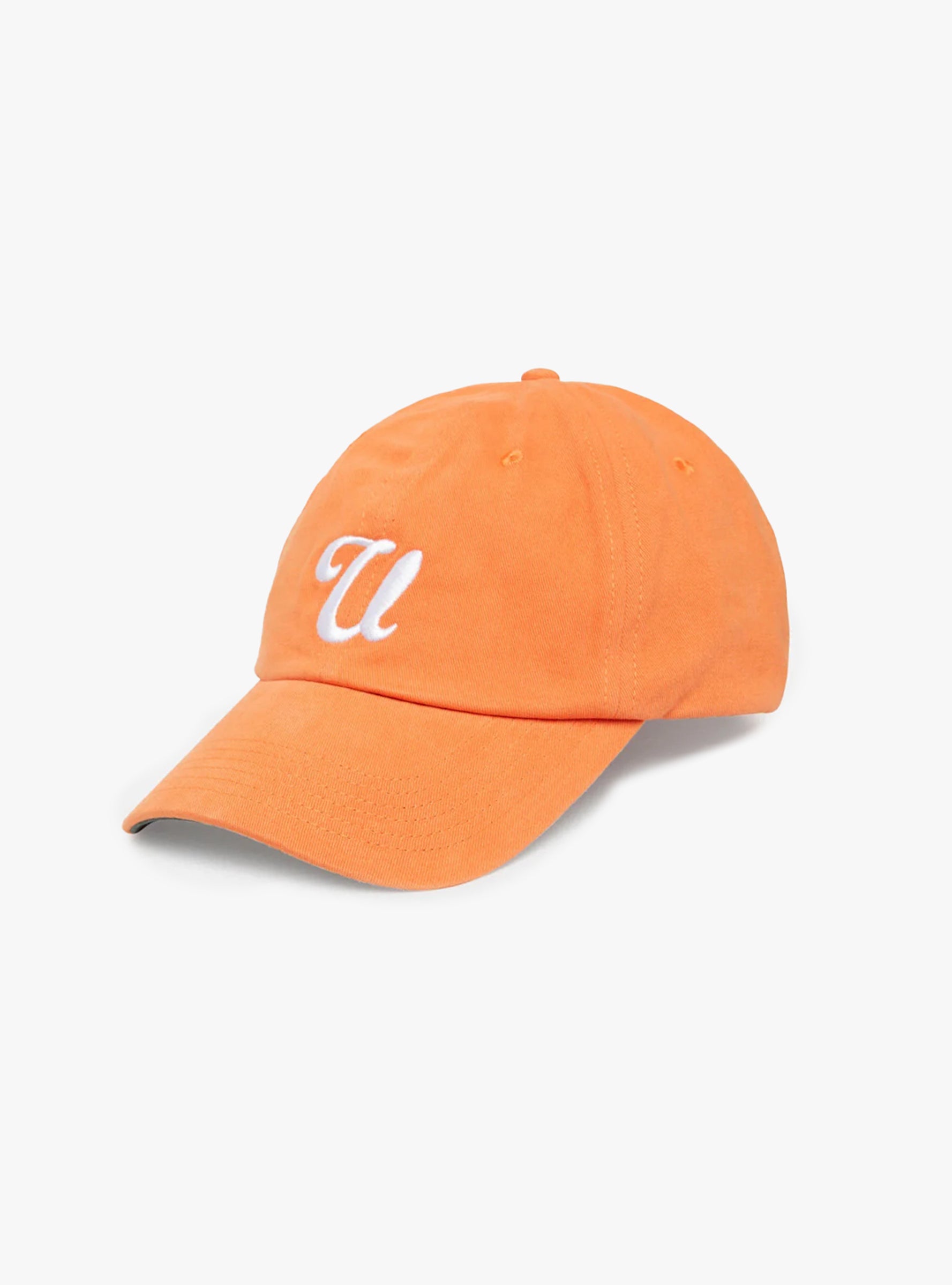 U Logo Cap Orange Orange UNIVERSAL OVERALL (front) at Couverture & The Garbstore