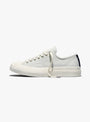 Jack Purcell First String White, Marshmallow & Black CONVERSE (Side View) at Couverture & The Garbstore