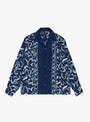 Okura Camp Collar LS Shirt Indigo KAPITAL (front) at Couverture & The Garbstore