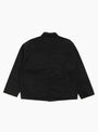 Canvas Work Overshirt Black Stussy (Back) at Couverture & The Garbstore