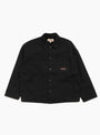 Canvas Work Overshirt Black Stussy (Front) at Couverture & The Garbstore