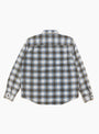 Dax Plaid Shirt Blue Stussy (Back) at Couverture & The Garbstore