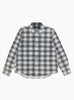 Dax Plaid Shirt Blue Stussy (Front) at Couverture & The Garbstore