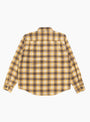 Dax Plaid Shirt Gold Stussy (Back) at Couverture & The Garbstore