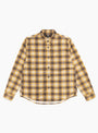 Dax Plaid Shirt Gold Stussy (Front) at Couverture & The Garbstore