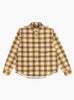 Dax Plaid Shirt Gold Stussy (Front) at Couverture & The Garbstore