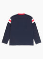 LS Ringer Tee Ink Stussy (Back) at Couverture & The Garbstore