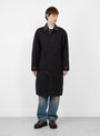 Duster Black Stussy (model front) at Couverture & The Garbstore