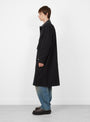 Duster Black Stussy (model side) at Couverture & The Garbstore