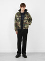 Work-Jacket-Ripstop-Woodland-Camo-Stussy-(model-front) at Couverture & The Garbstore