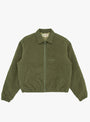 Nyco Collared Work Jacket Green Stussy (front) at Couverture & The Garbstore