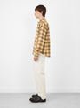 Uniform Pant Bone Stussy (model side) at Couverture & The Garbstore