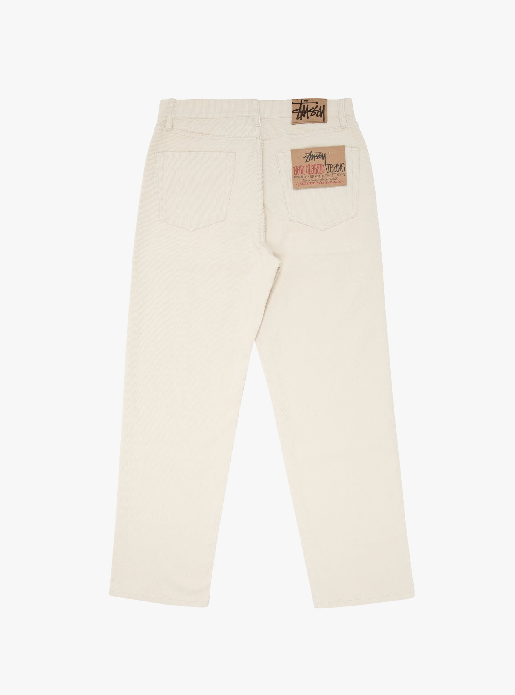 New Classic Corduroy Bone Stussy (back) at Couverture & The Garbstore