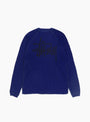 Raglan Thermal Basic Stock Ink Stussy (Back) at Couverture & The Garbstore
