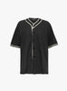 W 1940's Brushed Cotton Community League Baseball Jersey Charcoal Charcoal TDR (ghost) at Couverture & The Garbstore
