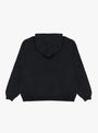 Vintage Zip Sweat Hoodie Black A.PRESSE (back) at Couverture & The Garbstore