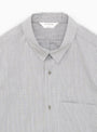 Regular Collar Shirt Grey Check Grey Check STILL BY HAND (Collar Detail) at Couverture & The Garbstore